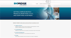Desktop Screenshot of bioridgepharma.com